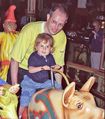 Efteling riders on pig